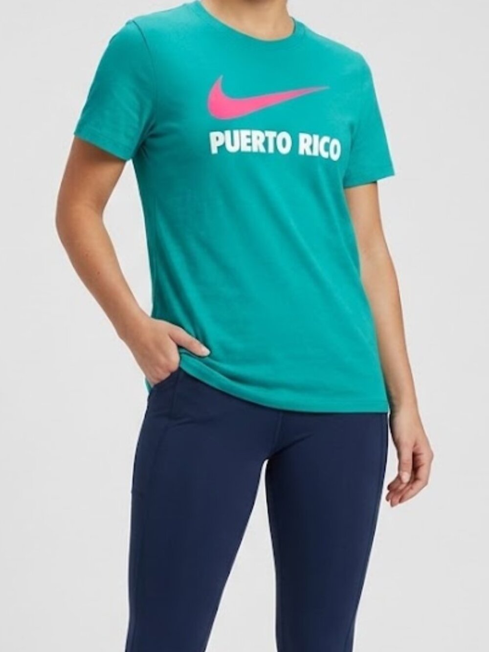 NWT Nike Puerto Rico swoosh shirt sz large